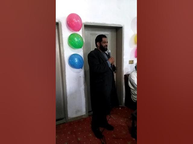 Tariq Jackson with BA Shakir in Spirit Welfare Foundation School Gulshan E Ahbab Society Lahore Paki
