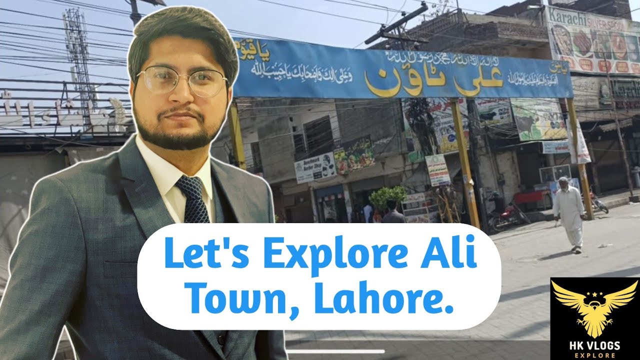 1st Vlog | Review | Ali Town, Lahore | Explore with HK|