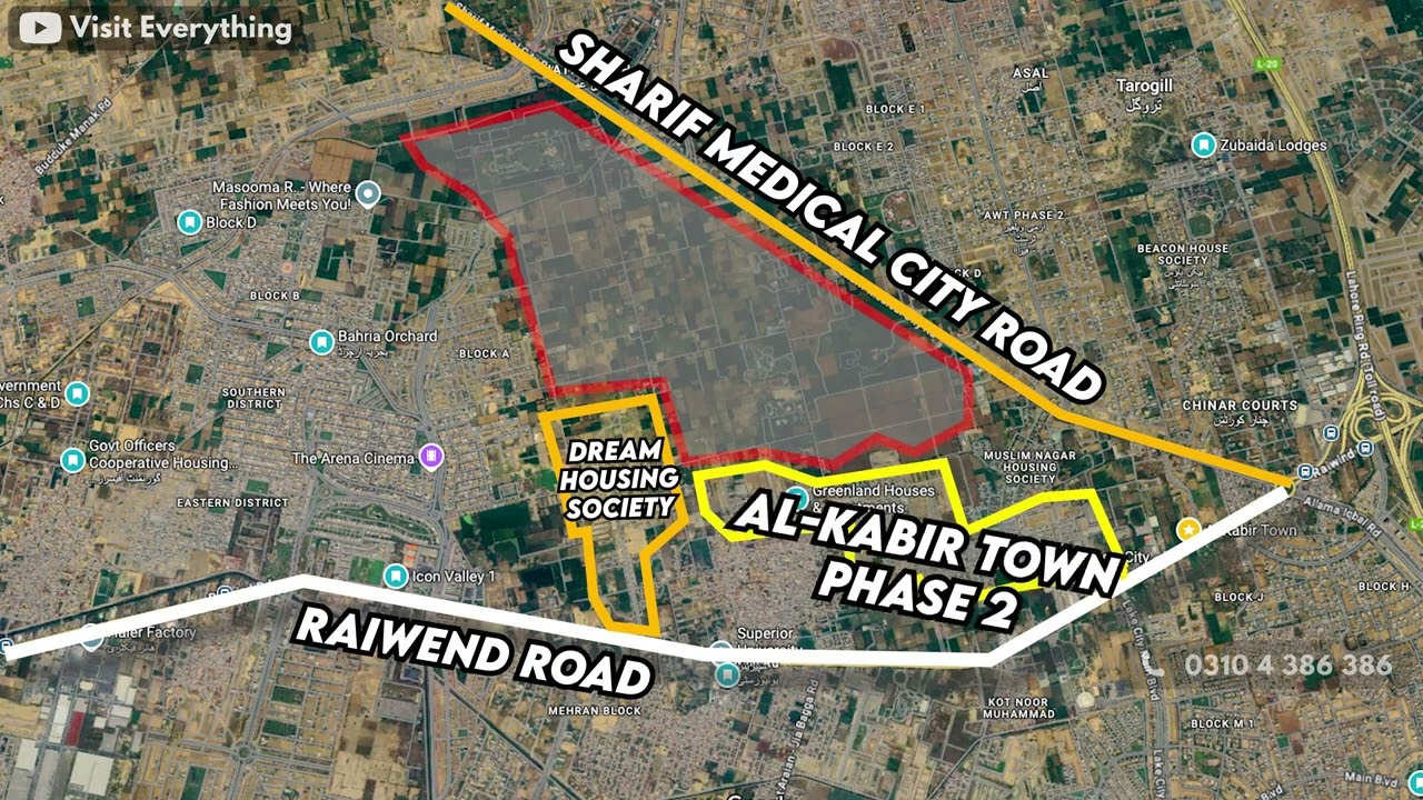 Dream Housing Society Raiwind Road Lahore | Honest Review | Video Credit :  @VisitEverything
