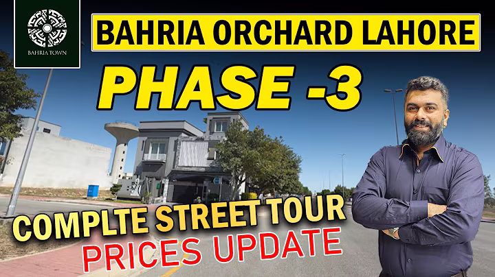 Bahria Orchard Phase 3 | Complete Street Tour & Prices Update | March 2025