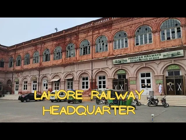 Railway Station | Lahore railway Headquarter | Train Booking | Railway reservation | Train videos