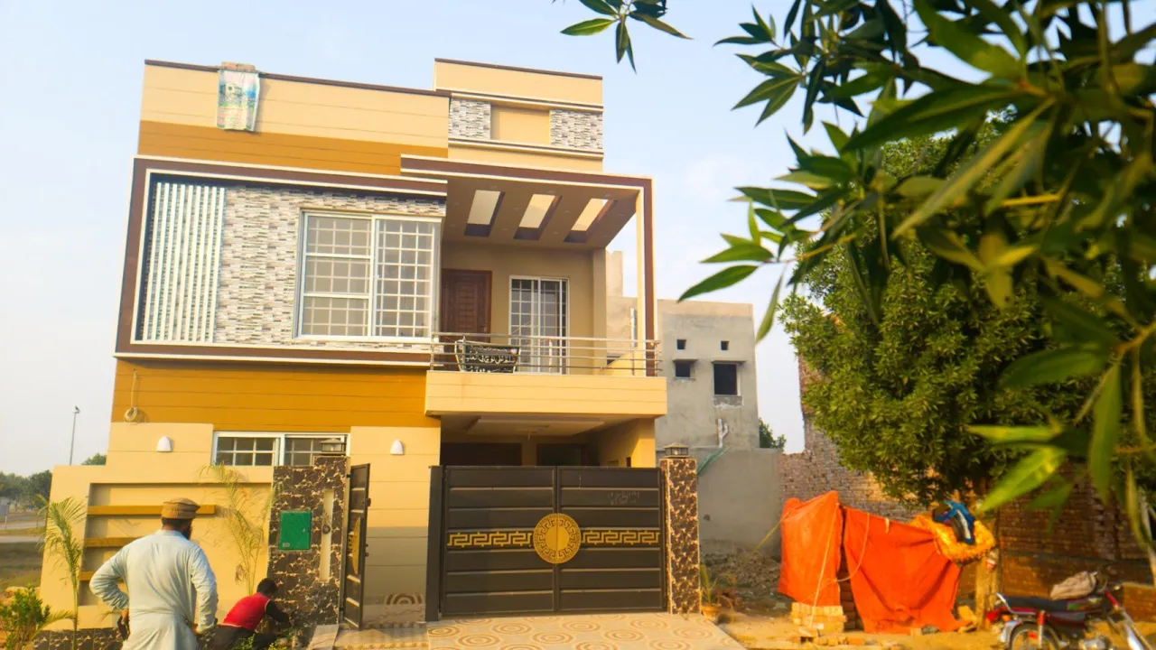 5 Marla Brand New House in Bahria Education And Medical City | Block - A | MOJ ESTATES