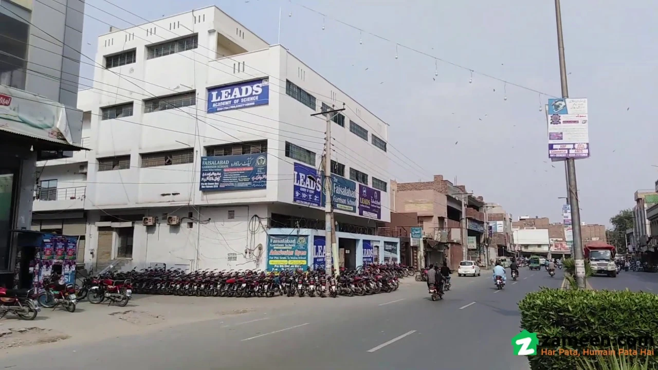 1.2 KANAL BUILDING FOR SALE IN JINNAH COLONY FAISALABAD