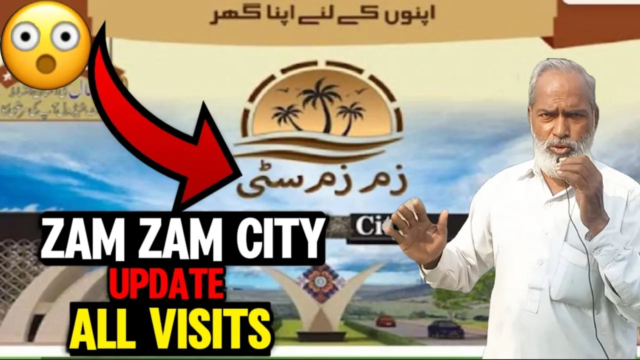 ZAM ZAM CITY LAHORE | All Visits | Update? | Plots Rate ?
