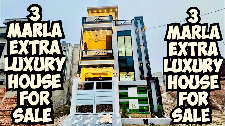 3 Marla Extra Luxury House For Sale In Al Rehman Garden Phase 2 Lahore.