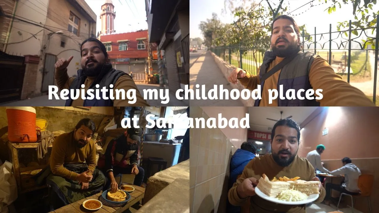 Revisiting My Childhood places at Samanabad, Lahore after years | Topsi | Samanabad