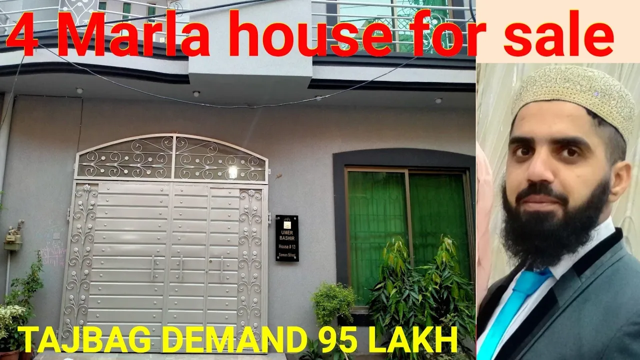 4 MARLA HOUSE FOR SALE/DEMAND 9500000 TAJ BAGH PHASE 1