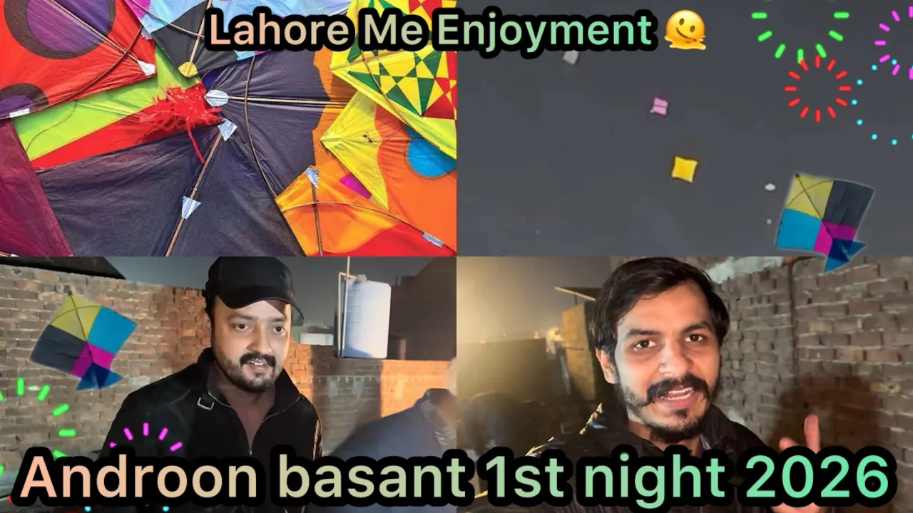 Androon Basant 1st Night 2026 | Lahore Me Enjoyment | Shadbaghwale |