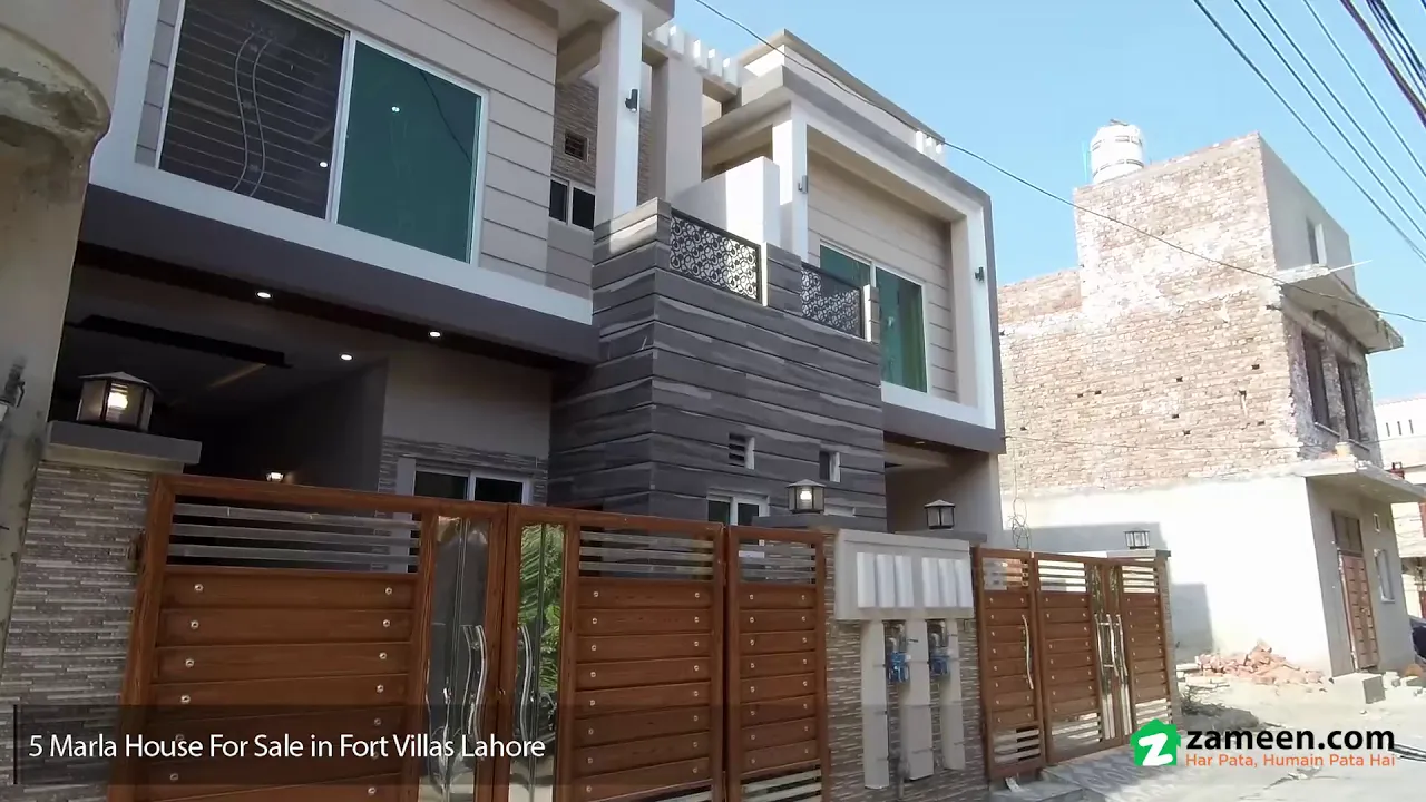 5 MARLA HOUSE FOR SALE IN FORT VILLAS LAHORE