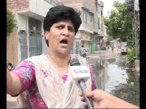 Wahdat Road Waris Colony Sewerage Problem Pkg By Durre Nayab.flv