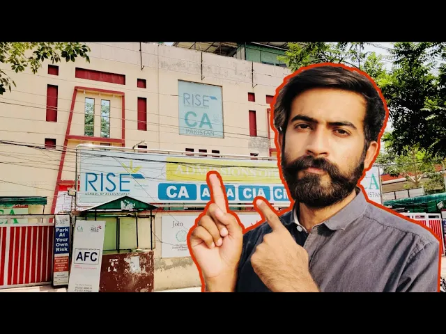 RISE SCHOOL OF ACCOUNTANCY | GARDEN TOWN | LAHORE | SAR BUKHARI | VLOG 66