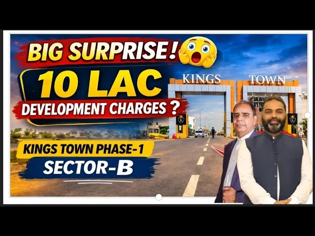 Sector-B | 10 lac development ! | kings town phase 1|