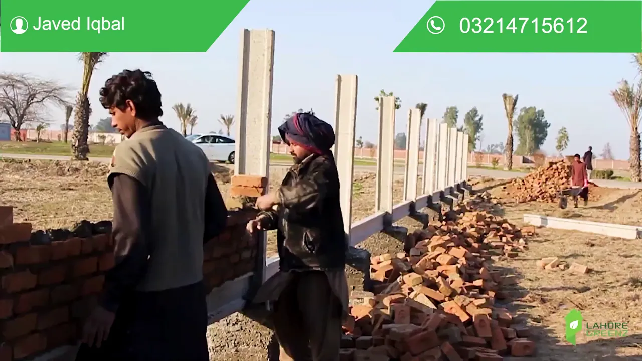 Lahore Greenz farm houses latest actual video By Islam Properties & Developer