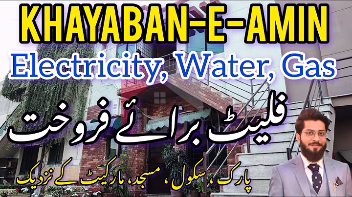 Flat For Sale in Khayaban-e-Amin |Khayaban e Amin Lahore Flats | Khayaban-e-amin Lahore|