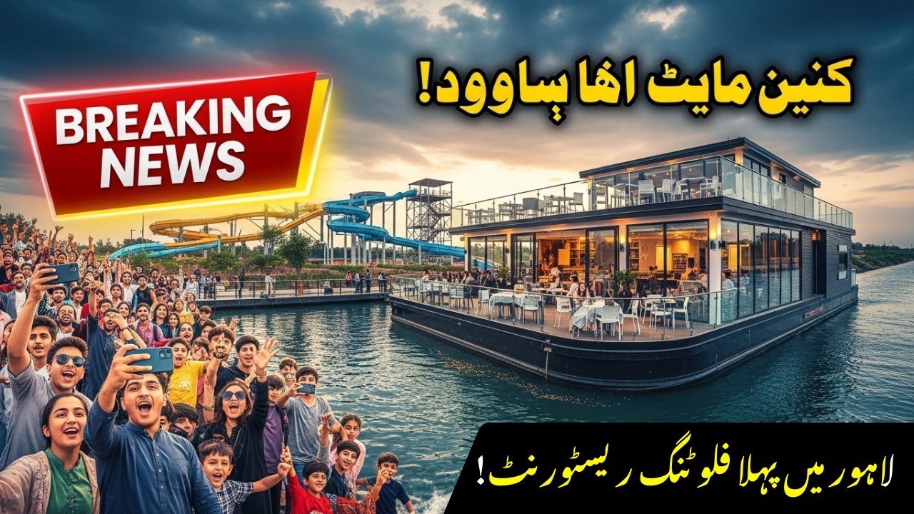 Floating Restaurant Near Sozo Water Park Lahore | Engineering & Global Examples