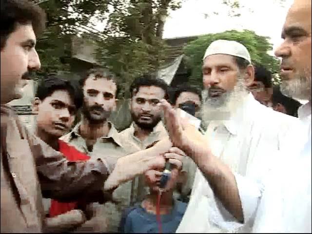 News night of drain water in azam garden part 2 by Najam wali khan .flv