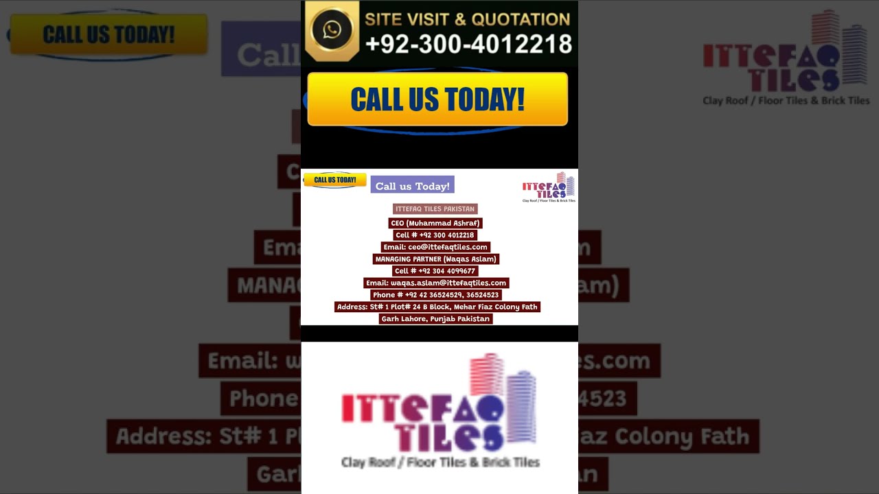 WELCOME TO ITTEFAQ TILES PAKISTAN #shorts