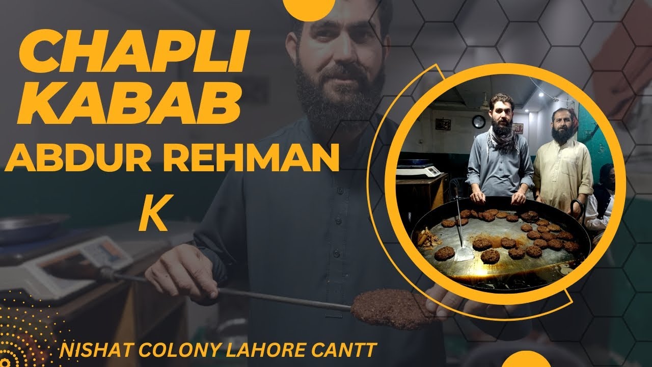 Beef Chapli Kebab | Nishat Colony | Lahore #foodies #desifood #lahorefoodies #foodstreet #street