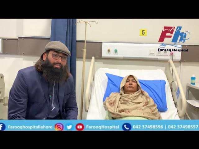 patient feedback |successful recovery of patient at farooq Hospital - Farooq hospitals