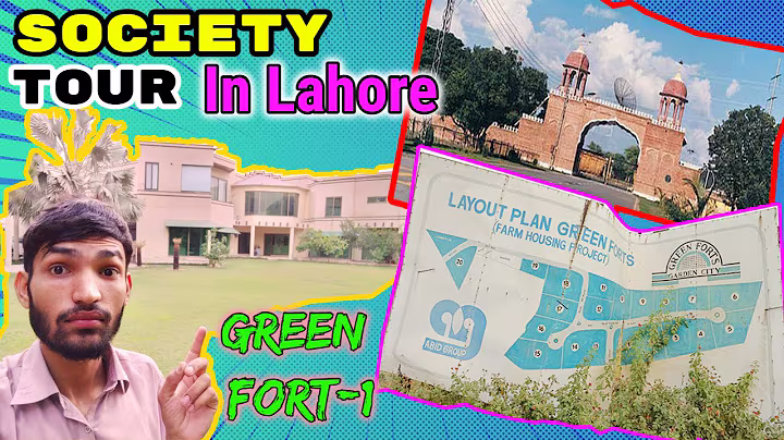 Society tour in lahore | Green fort tour | Housing scheme tour | Lahore