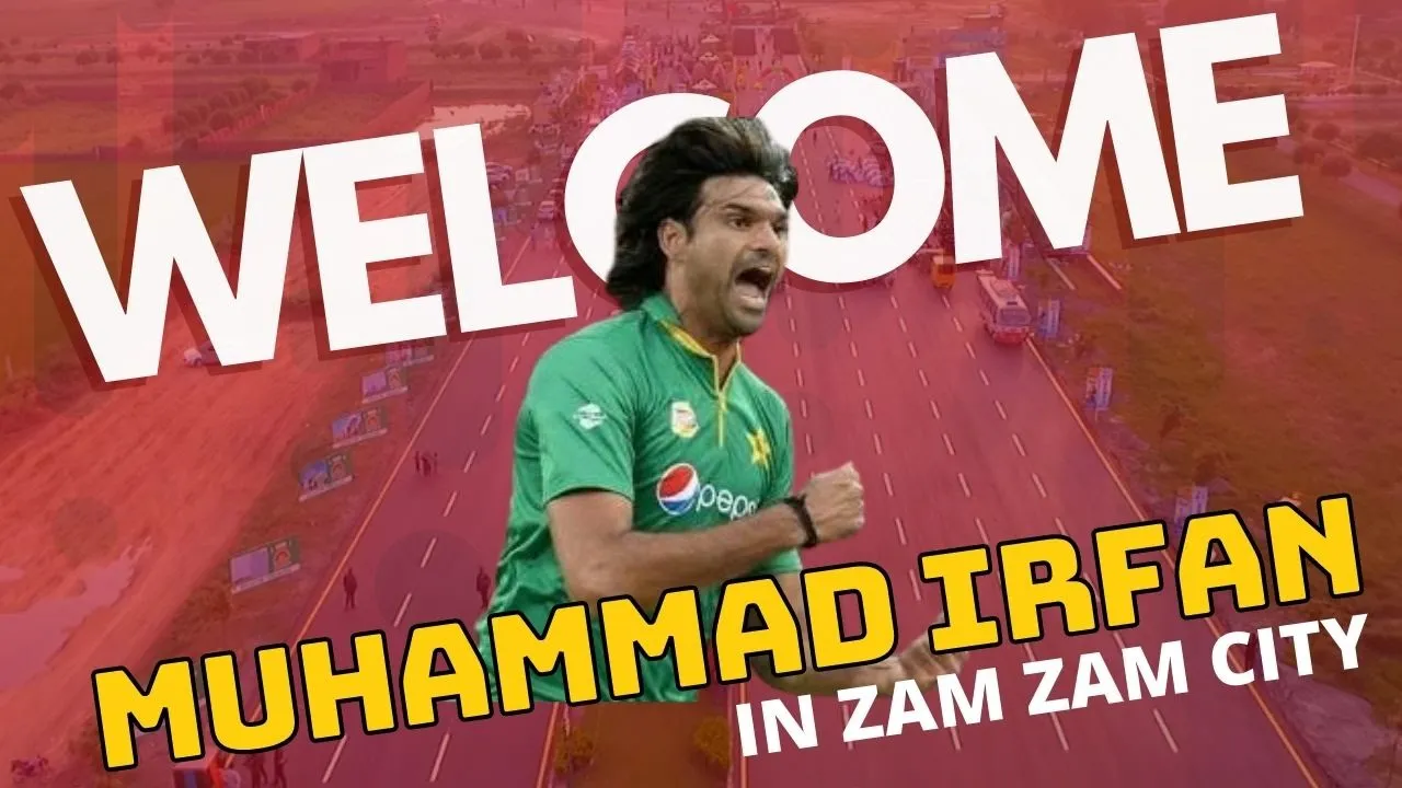 Cricketer Muhammad Irfan In Zam Zam City | Ub Associates