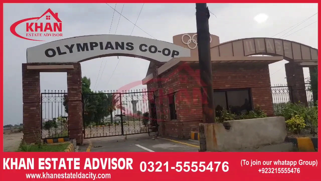 Olympians Cooperative Housing Society (in LDA City) Visited By Khan Estate (18 August 2019)