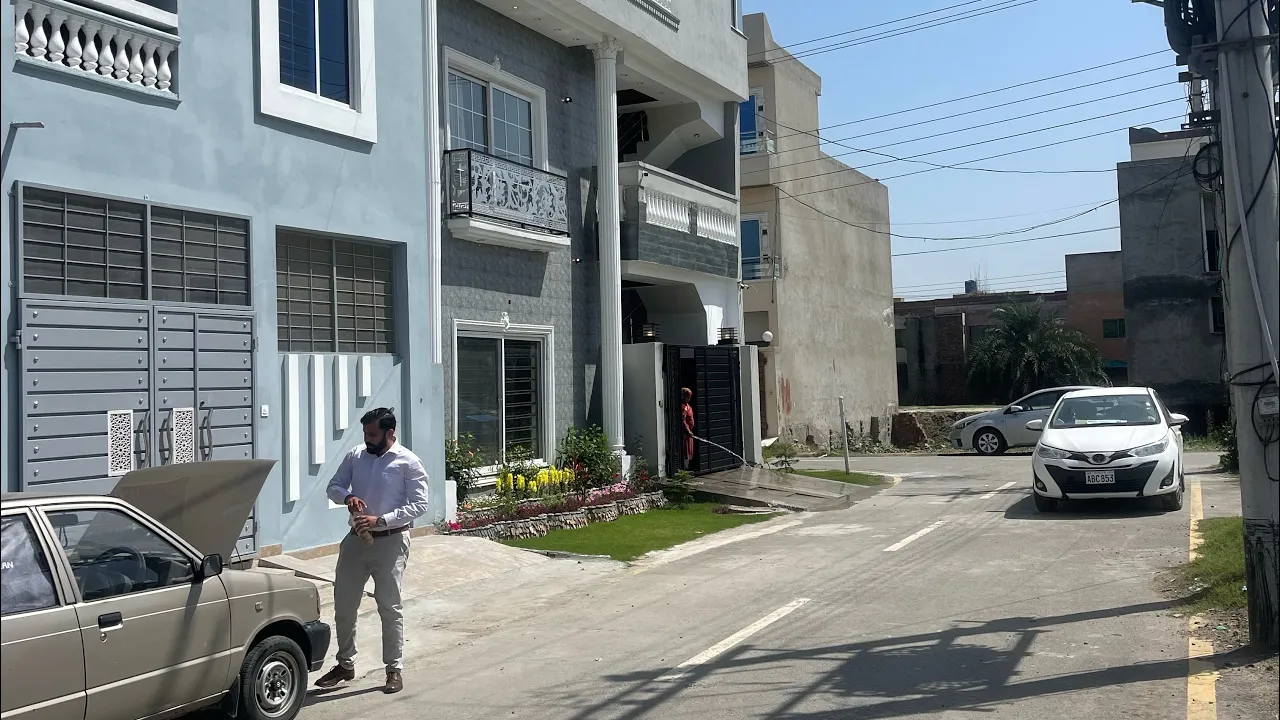 Al Hamd Gardens Housing Society Drone View LDA Approved at Pine Avenue Lahore