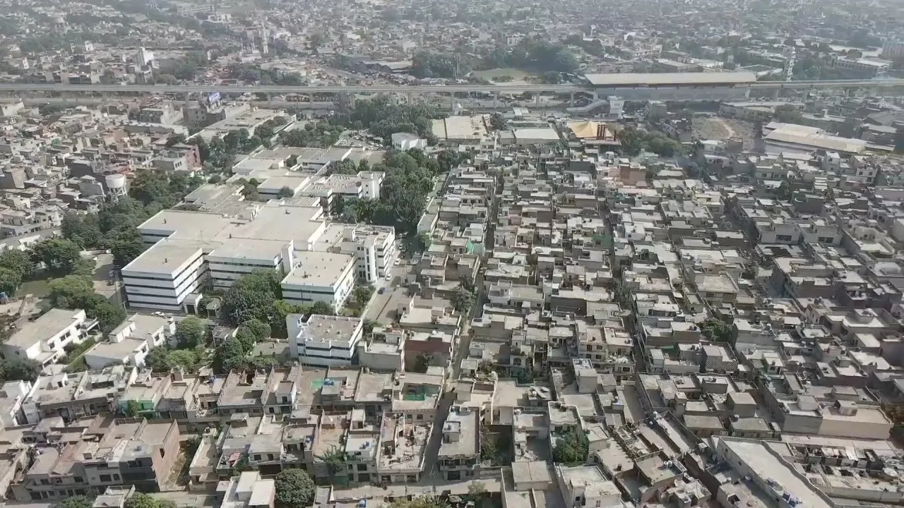 Aerial Views PECO Road Link Multan Road Lahore | Maragzar Colony Lahore | Awan Town Lahore