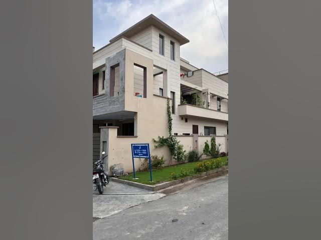 10 Marla Newly Build Corner House in Izmir Town Canal Bank Road Lahore