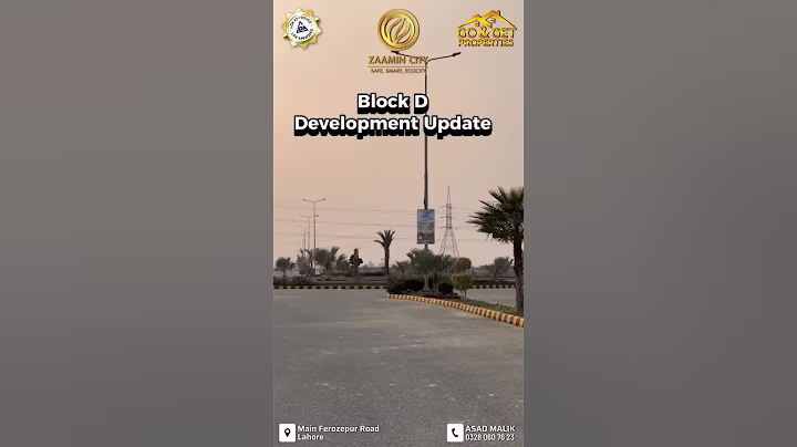 🌟 Own Your Dream Plot in Zaamin City – Safe, Smart & Eco-Friendly Living! 🌟