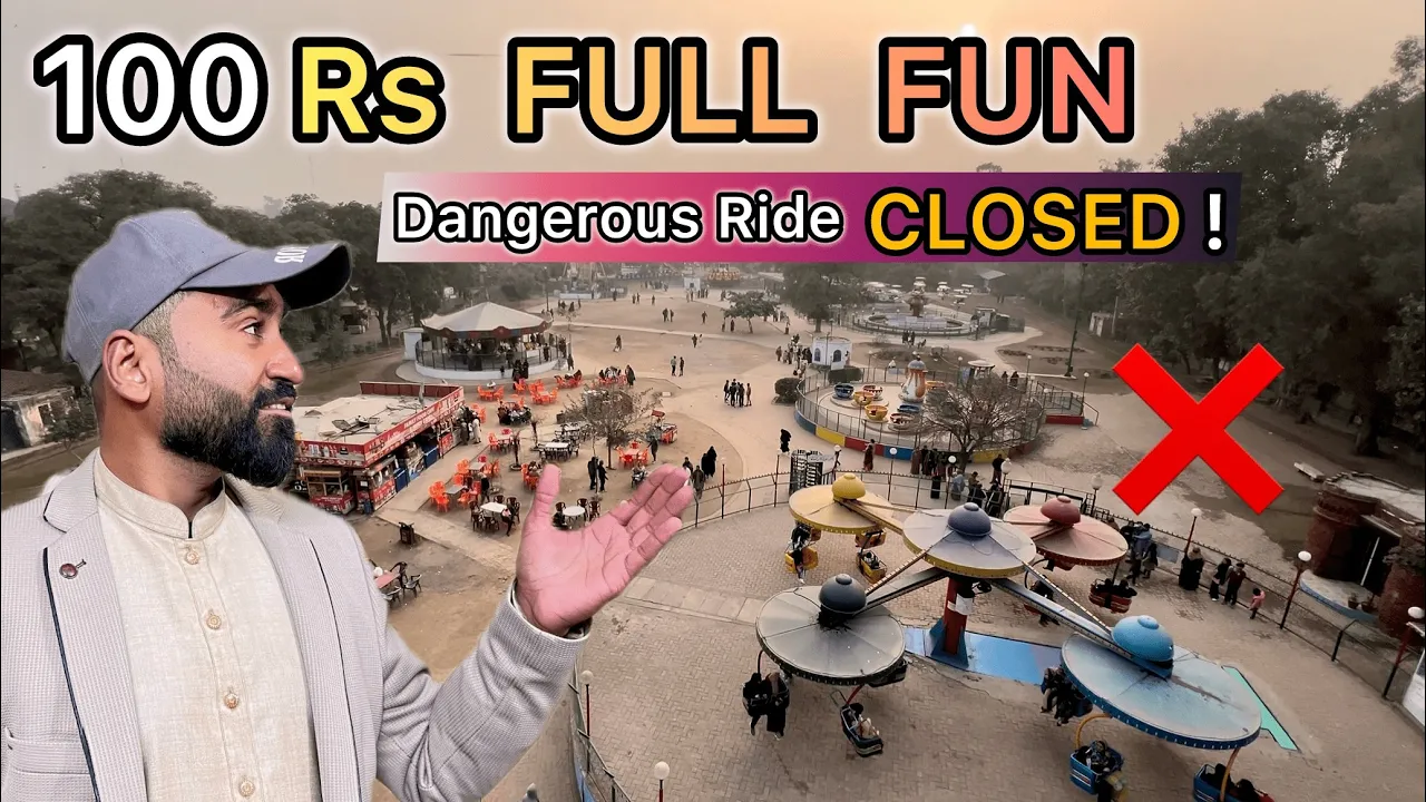 Gulshan-e-Iqbal Park Vlog ?? | All Rides Enjoyed | Dangerous Ride Sealed ?? | Full Update