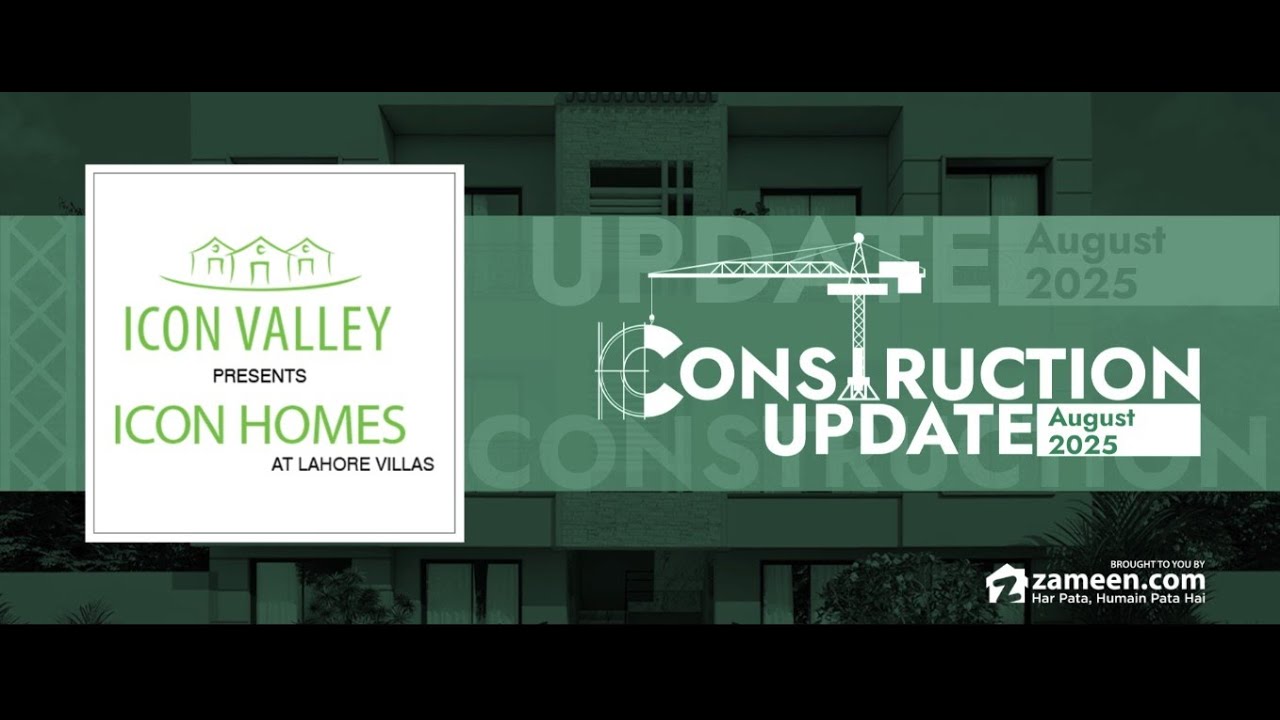 Icon Homes – Construction Update August 2025
