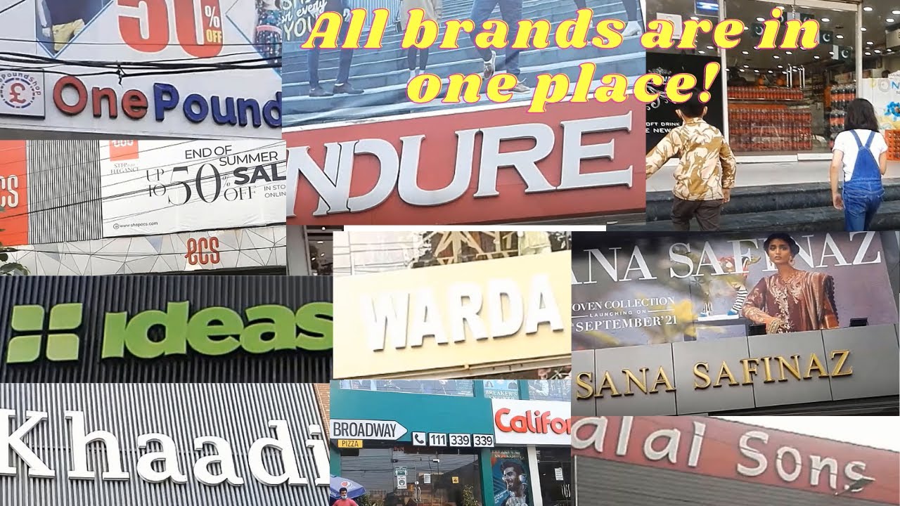#LifeHap #trendybrands All Trendy Brands Tour In Main Boulevard, Allama Iqbal Town Lahore
