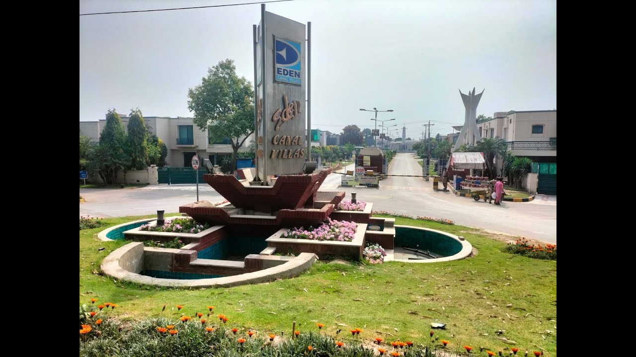 Eden canal villas Park Lahore | canal road | Lahore Eden canal villas park in 2023