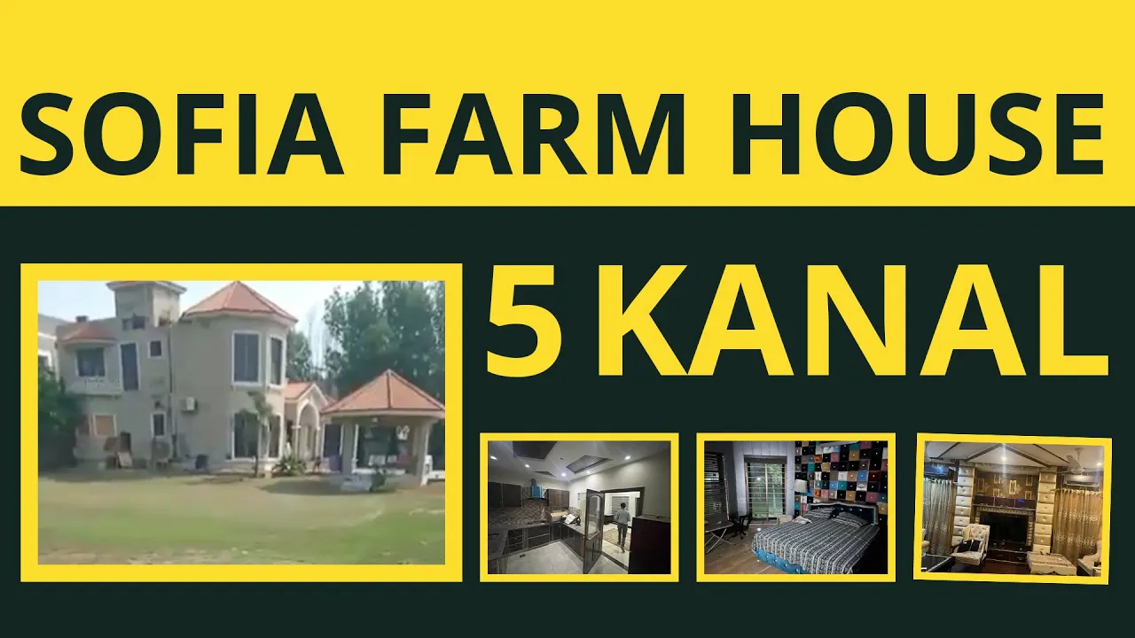 Sofia Farm House 5 Kanal Total Price 6crore