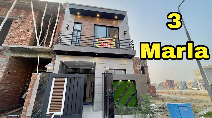 3 Marla Modern Designer House For Sale in Al Kabir Town Phase 2 Lahore