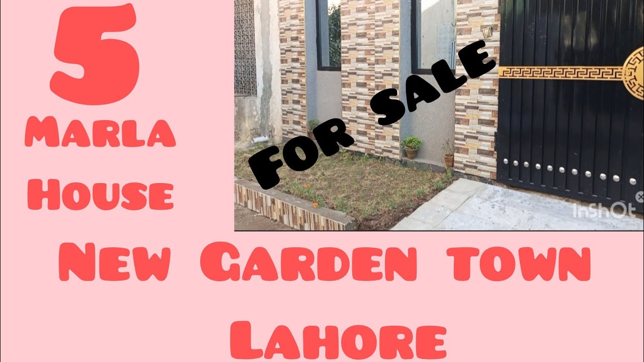5 Marla double story house for sale Garden town Lahore