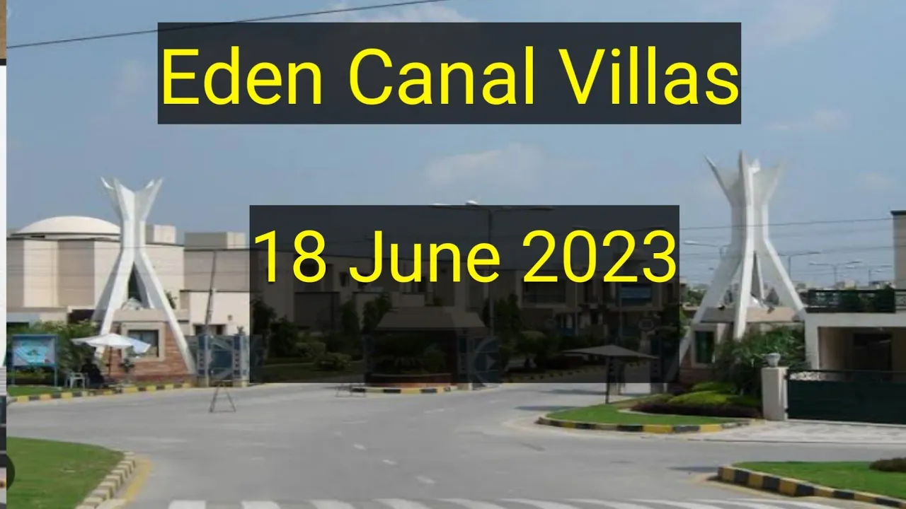 Eden Canal  Villas Lahore |  Near Moter way | Sobia Asim