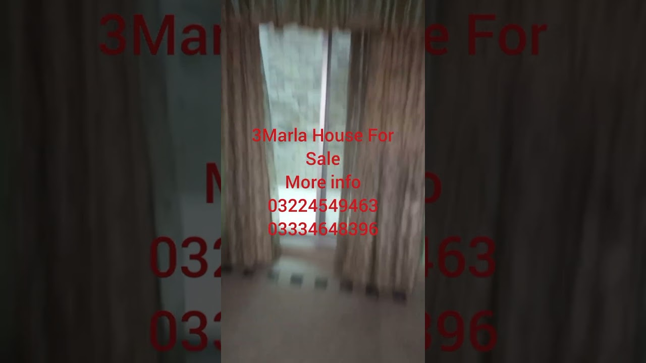 3marla House for sale Sher Shah Colony Riawind Road Lahore