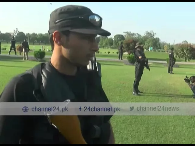 24 Report: Mock excercise held in Gulshan iqbal park Lahore