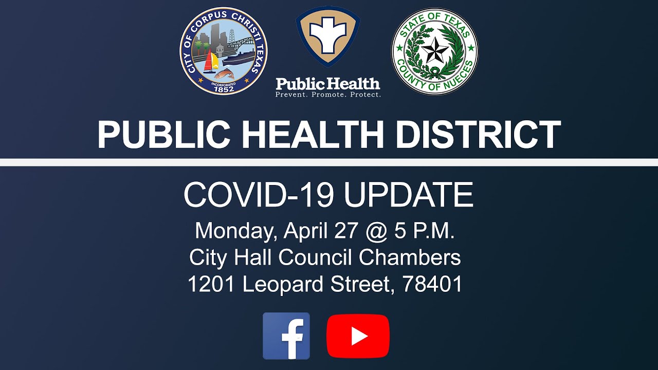 Public Health Department Covid-19 Update April 27, 2020