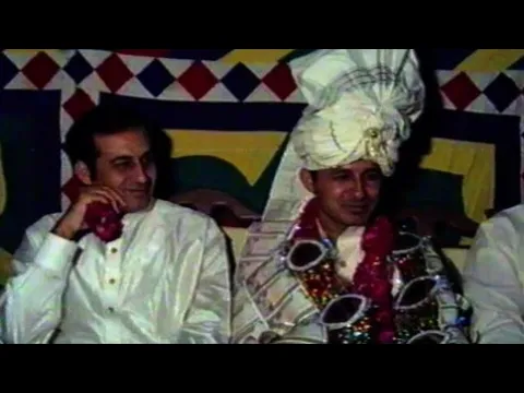 Wedding ceremony of Kunwar Riaz Akhtar kanjoo May 1992 Sanda kalan Lahore