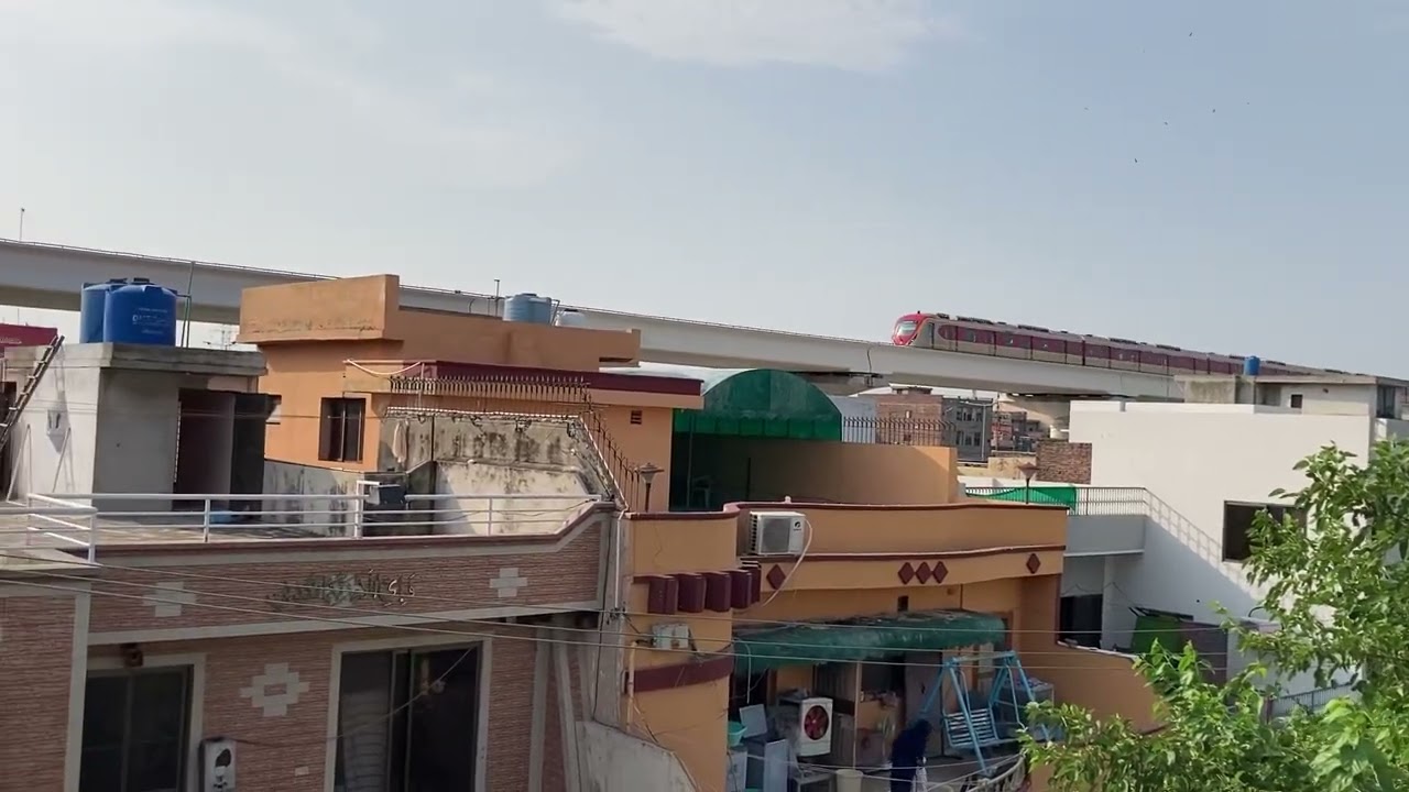 Orange Line Metro Train - Awan Town, Lahore
