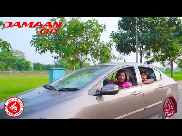DAMAAN CITY LAHORE PLOT ON EASY INSTALLMENTS. Possession on 25 % payment.