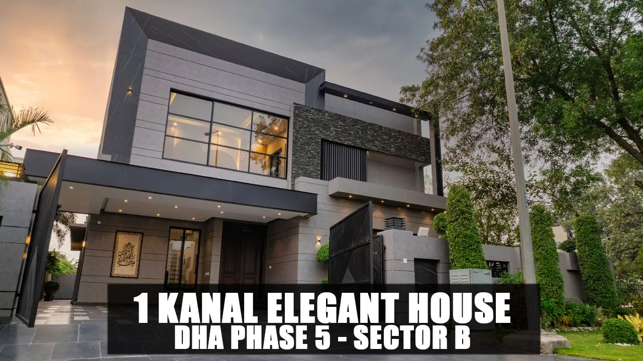Elegant 1 Kanal House in DHA Phase 5, Lahore | Marketed by Chohan Estate