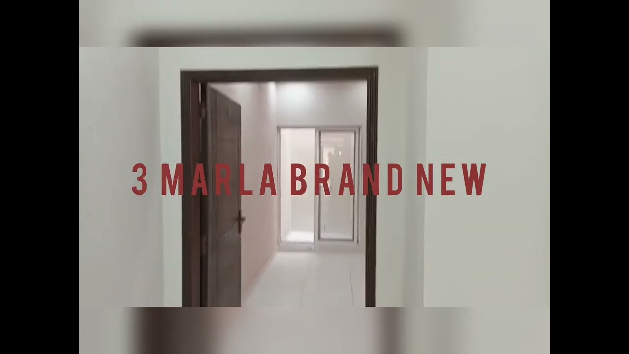 3 Marla Brand New Double Story Gulshan Colony Ramzan coke chungi amber sidhu Lahore
