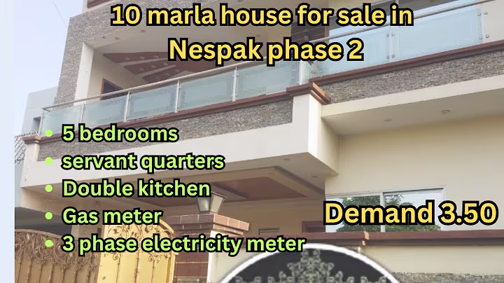 Why Nespak Housing Society Phase 2 is the BEST Place to Buy a 10 Marla Used House
