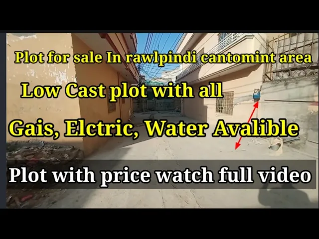5 marla plot for sale in rawalpindi ilyas colony || @Localproperty1M || lowcast plot || plot in city