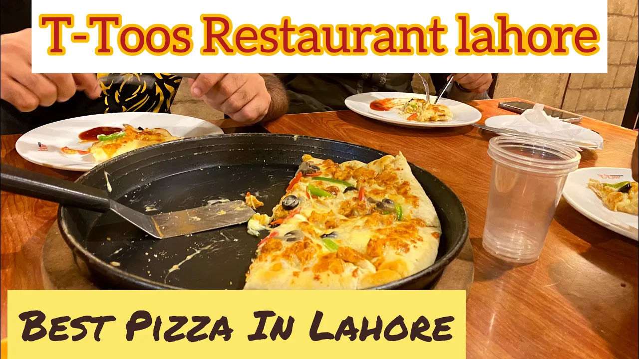 T-Toos Pizza Restaurant In Lahore || Food Street Gulshan Ravi