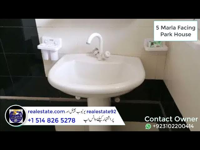 5 Marla Facing Park House For Sale In Eden Lane Villas 2 -  Real Estate92